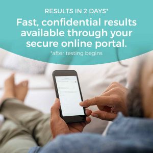 Fast, Confidential Results Available Through Your Secure Online Portal. Results In 12 Business Days After Testing Begins.